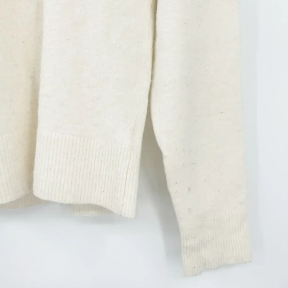 Athleta Womens Hawthorn Extra Fine Merino Wool Blend Crewneck Sweater XS‎ Dove